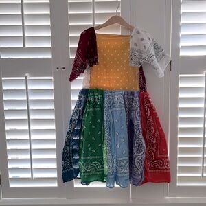 Handmade handkerchief psychic outlaw *inspired* toddler dress